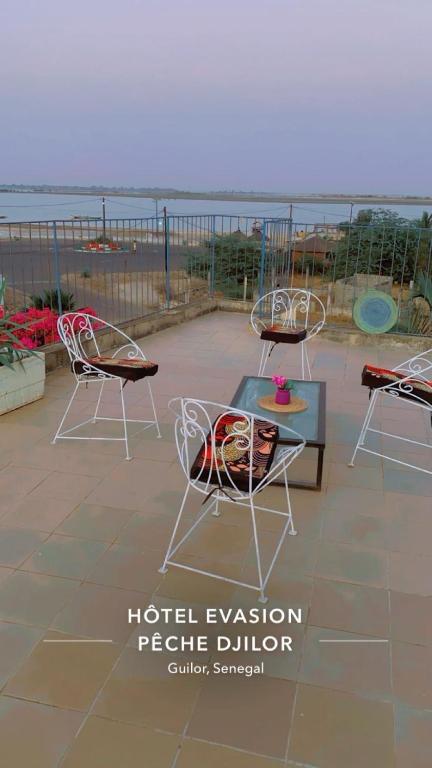 Hôtel évasion pêche djilor île sine saloum