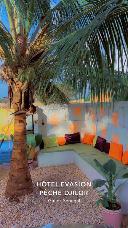 Hôtel évasion pêche djilor île sine saloum